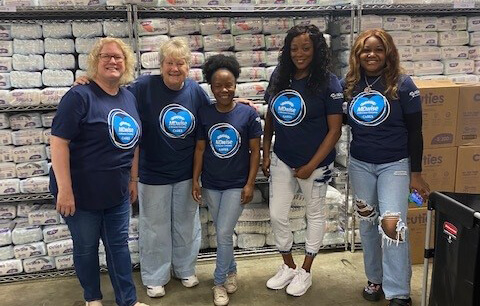 diaper bank 2023 group photo