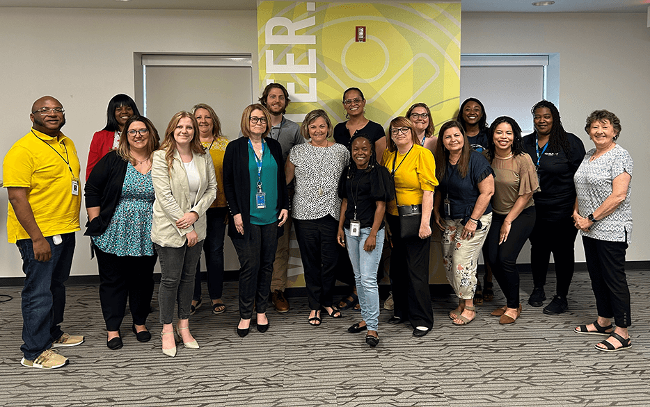 poverty simulation 2023 group photo